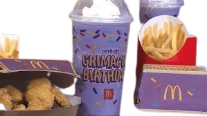 grimace shake png - Google Search