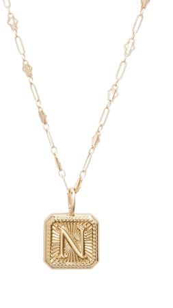 MIRANDA FRYE Harlow Initial Pendant Necklace | Nordstrom