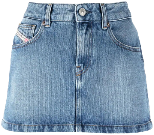 Diesel Denim Mini Skirt - Farfetch