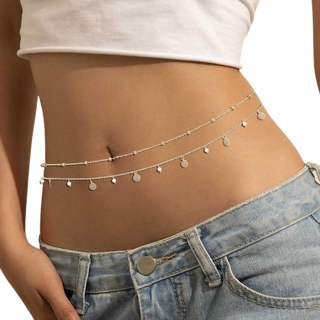 Buy Navoky Layered Pearl Waist Chain Tassel Gold Belly Chain Beads Body Chain Jewelry Accessories for Women and Girls Online in Greece. B099JYVTRP