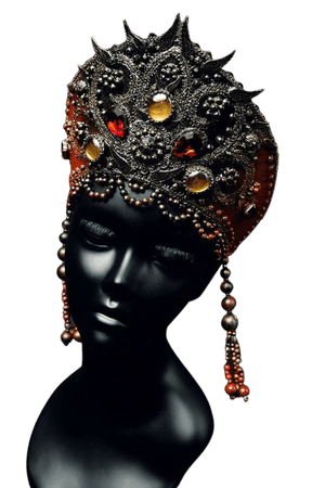Excusively hand made old Russia style headdress KOKOSHNIK | Etsy