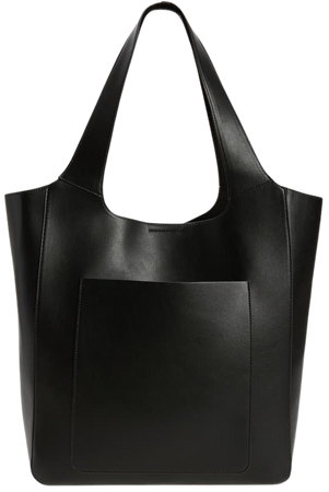 Topshop Tayla Oversize Faux Leather Tote | Nordstrom