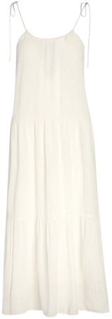 Willow Karina Boho Maxi Dress white