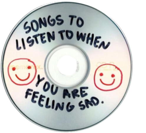 "songs to listen to when you're feeling sad" cd