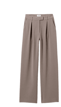 Lilah Suit Trouser - Dusty mauve - WOMAN_DRESS_TROUSERS - Weekday WW