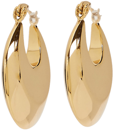 SHASHI Thick Huggie Hoop Earrings | INTERMIX®