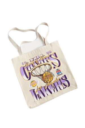 Mitchell & Ness Los Angeles Lakers NBA Champs Tote Bag | Urban Outfitters