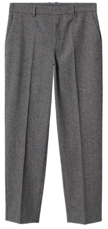 Skinny wool suit pants - Women | Mango USA