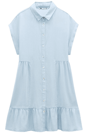 TIERED SHIRT DRESS | ZARA United States