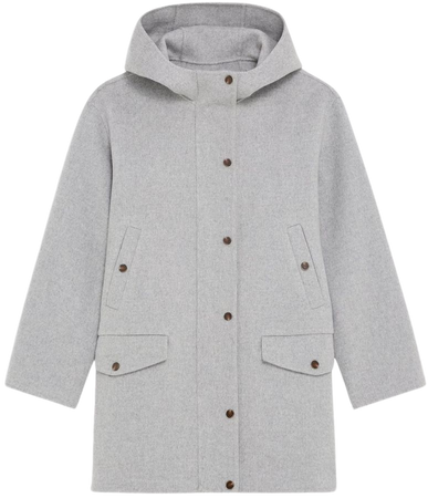 Double-Face Wool-Cashmere Parka | Theory