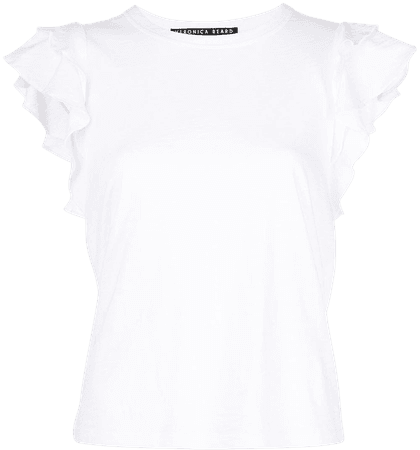 Veronica Beard Akeela t-shirt Med Volangärm - Farfetch