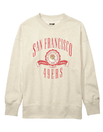 Tailgate Women's San Francisco 49ers Oversized Sweatshirt