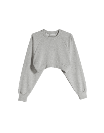 Crew neck sweatshirt - Sweatshirts and hoodies - Woman | Bershka
