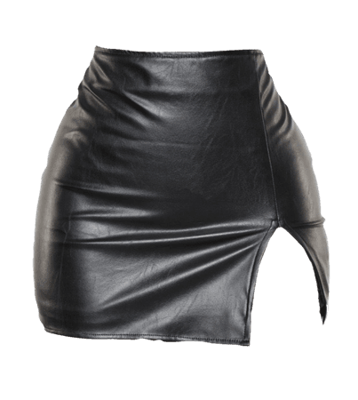 Flame In Your Heart Skirt - Black (Fashion Nova)
