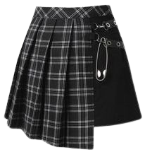 plad punk skirt