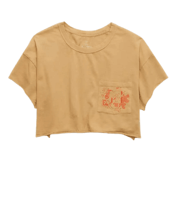 OFFLINE By Aerie Jersey Cropped T-Shirt