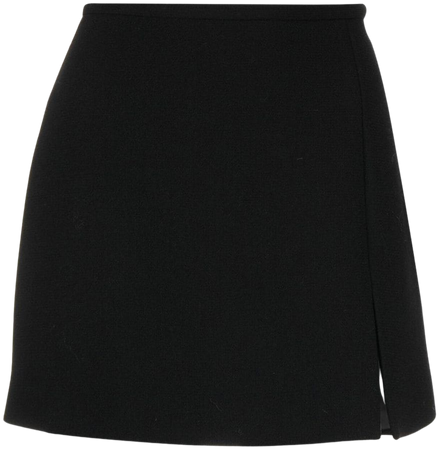 MACH & MACH side-slit Mini Skirt - Farfetch