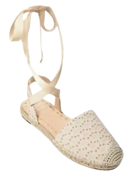 Crown & Ivy Elena Fallentina Closed Toe Ankle Wrap Espadrilles - NWOB - Size 8.5 | eBay