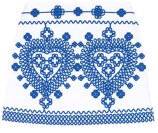 Embroidered pencil skirt - Skirts & Shorts | Maje