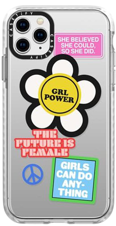 Girl Power iPhone Case by Quotes by Christie – CASETiFY
