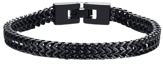Black chain bracelet