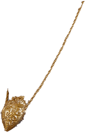 Zara Gold shoulder purse