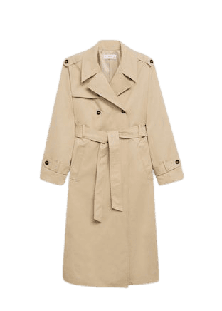 Classic cotton trench coat - Women | Mango USA