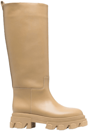 GIABORGHINI Chunky Leather Boots - Farfetch
