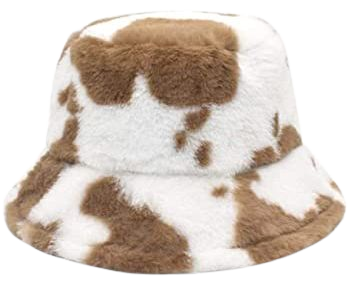 PURFANREE Women's Soft Faux Fur Bucket Hat Fluffy Winter Warmer Fisherman Cap Khaki at Amazon Women’s Clothing store