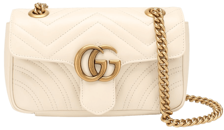 Женская белая сумка gg marmont mini GUCCI — купить за 120000 руб. в интернет-магазине ЦУМ, арт. 446744/DTDIT