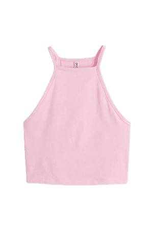 Crop Top - Light pink - Ladies | H&M US