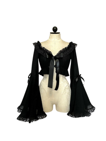 Victorian Whimsical Goth Top