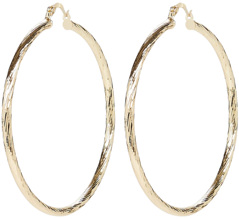 Jordan Road Jewelry Apertif Twisted Hoop Earrings | INTERMIX®