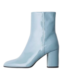 powder blue boots