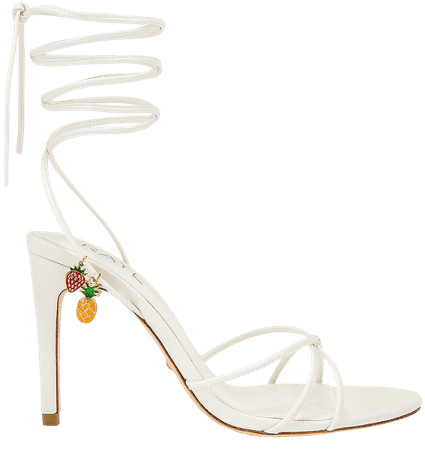 RAYE Trinket Heel in White | REVOLVE