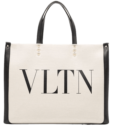 Shop Valentino Garavani VAL SMALL LOGO TOTE with Express Delivery - FARFETCH