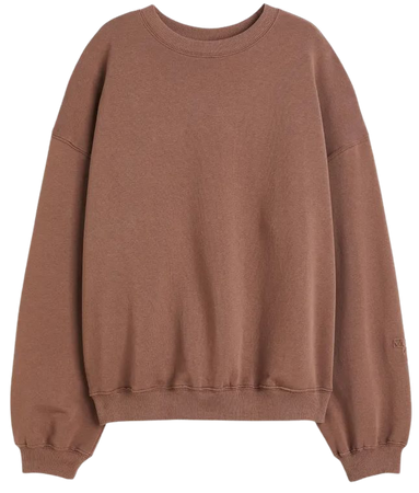 DryMove™ Sports Sweatshirt - Brown - Ladies | H&M US