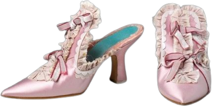 Shoes designed by Manolo Blahnik for Marie Antoinette (2006)