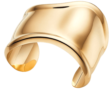 Gold Bone Cuff Bracelet