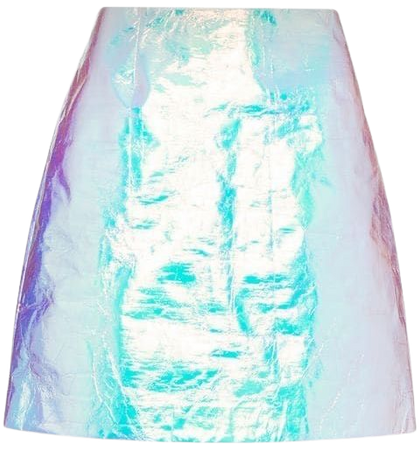 SIES MARJAN desiree iridescent mini skirt