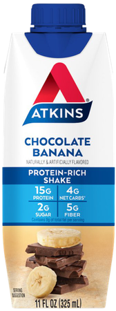 Atkins Chocolate-Banana Protein Shake