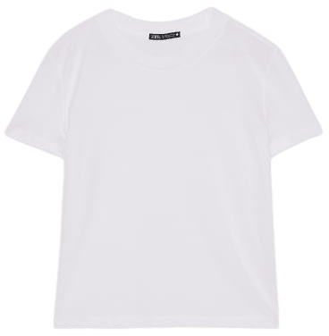 White Zara tshirt