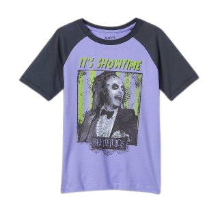Boys' Beetlejuice Short Sleeve Graphic T-shirt - Purple : Target