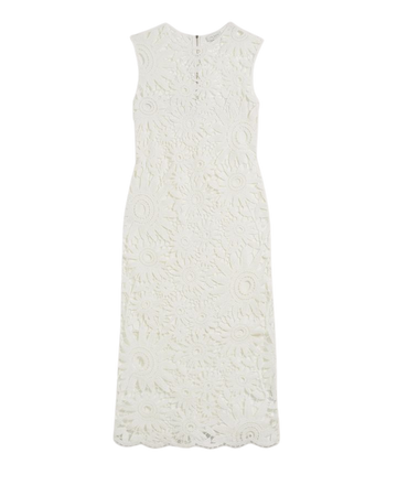 Crochet Sleeveless Midi Dress – Ted Baker, United States