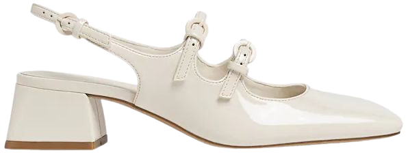 Heeled slingback Mary Jane-style shoes - Women's Shoes | Stradivarius United States