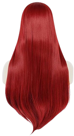 Amazon.com: IMEYLE Wig Red Wig for Women Girls Long Straight Wig Synthetic Wig Cosplay Wig for Halloween Christmas Costume Party + Wig Cap : Clothing, Shoes & Jewelry