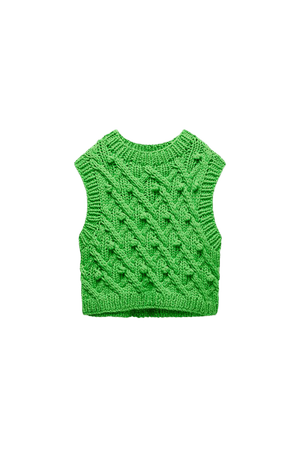 WOVEN KNIT LIMITED EDITION VEST | ZARA United States