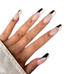 black and white nails - Google Search
