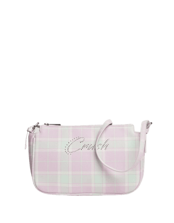 Plaid bag - Accessories - Woman | Bershka