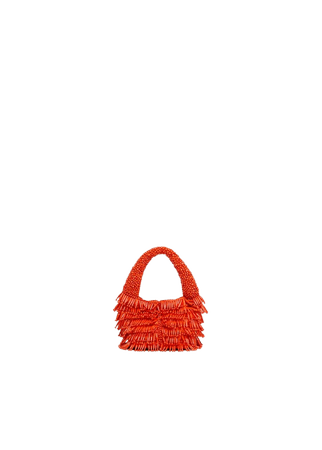 Beaded mini bag - Women | Mango USA